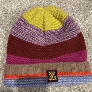 Colorful Striped Zimmermann Beanie